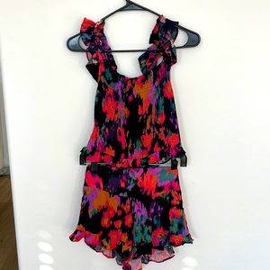 Two piece  tank/shorts set